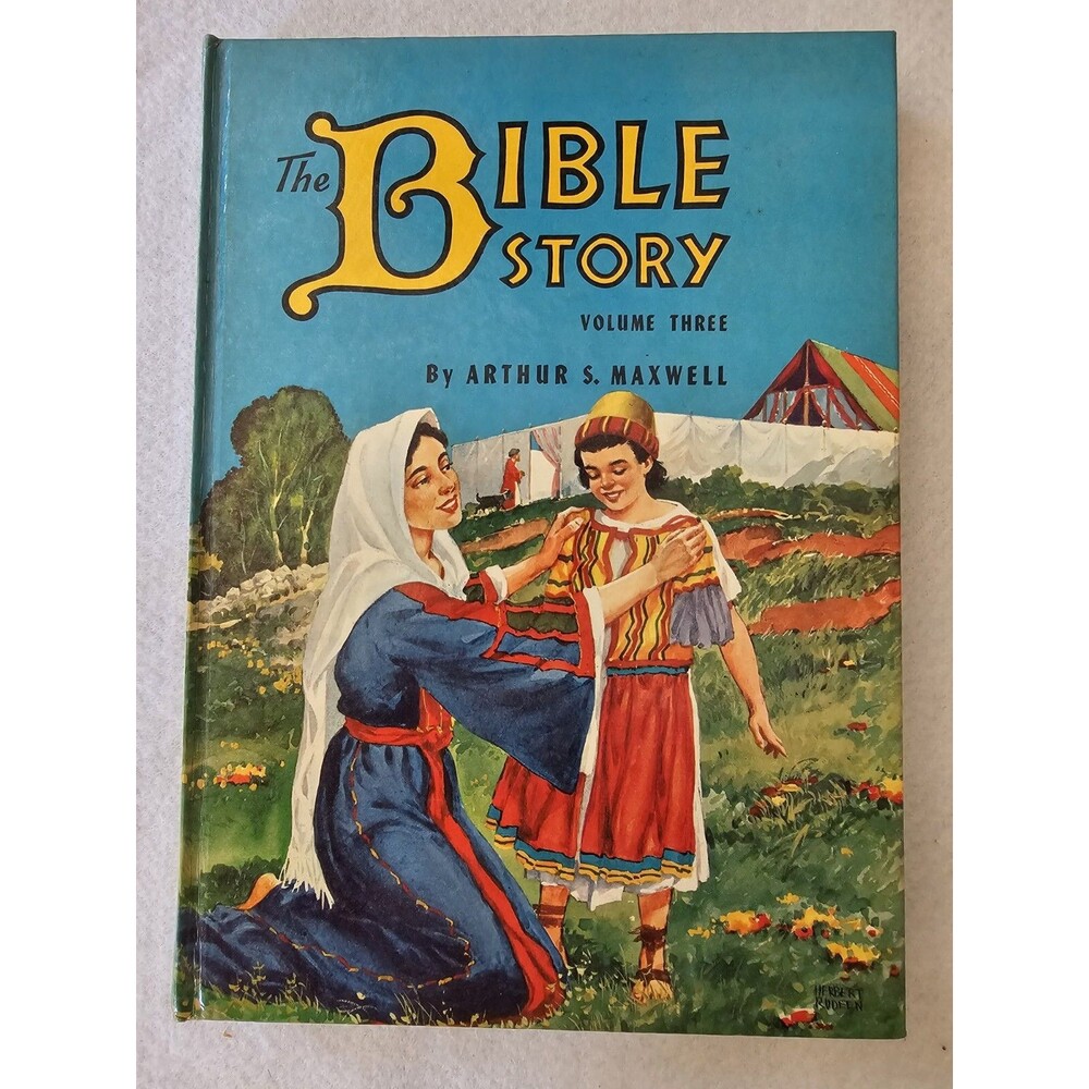 The Bible Story Volume 3 Arthur S. Maxwell Hardcover Vintage Book Copyright 1954
